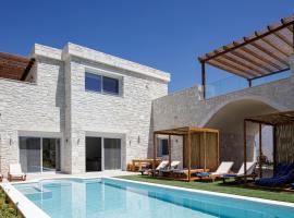 Mandana Villa - With Private Pool & Jacuzzi，位于Agios Dimitrios的别墅