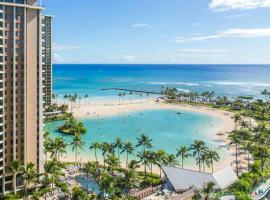 Ilikai Tower 1538 Lagoon View 1BR，位于檀香山的酒店