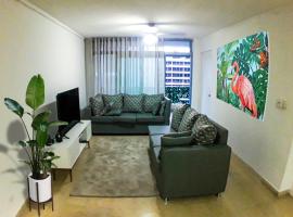 Habitaciones privadas en un departamento encantador，位于巴拿马城City of Knowledge附近的酒店