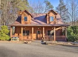 Bryson City Cabin with Private Hot Tub and Game Room