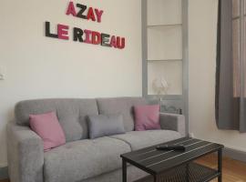 Chez Benjamin - Face au château d'Azay-le-Rideau，位于阿宰勒里多的公寓