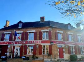 Croix Blanche de Sologne，位于塔罗讷河畔绍蒙的酒店