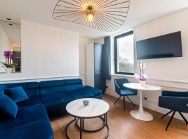 Studios Le Medicis vue Seine，位于Belbeuf的酒店