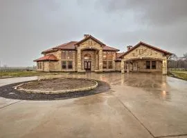 Grand Rosharon Estate on 10 Acres of Farmland