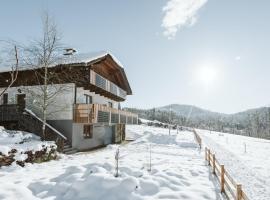 mirnockAHOI - Ferienhaus für bis zu 6 Personen, maritimes Bergerlebnis, Panoramablick von Terasse und Balkon, Carinthia, Millstättersee，位于Ferndorf的带停车场的酒店