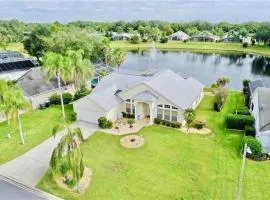 Beautiful Waterfront Home with Heated Pool and Game Room