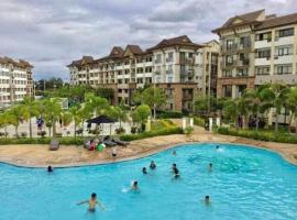 ONE OASIS a1 SM MALL DAVAO FREE POOL WIFI，位于达沃市的度假短租房