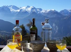 Vue exceptionnelle ALPE D HUEZ，位于拉普德兹的酒店