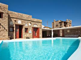 Tinos Habitart，位于Triandáros的酒店