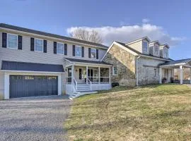 Morrisonville Manor with Fire Pit and Hot Tub!