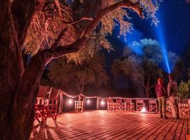 O Bona Moremi Safari Lodge，位于Khwai的山林小屋