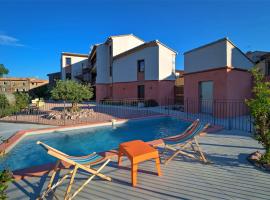 Contact Hôtel Le Minervois - Hôtel & Restaurant Au nord de Carcassonne，位于Caunes-Minervois的酒店