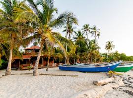 Beautiful cabin on an Island by the Caribbean Sea，位于Isla Fuerte的酒店