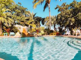 The Ocean View Inn，位于伊斯拉莫拉达温德利基化石礁地质国家公园附近的酒店