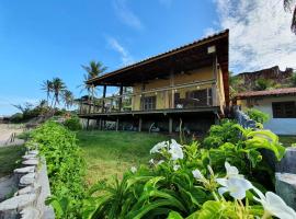 Casa na Beira do Mar, Peroba, Icapuí/CE, Morada Mariana，位于伊卡普伊的家庭/亲子酒店