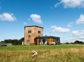 The Hexagon, wow what a location, views over the Essex marshes and sea