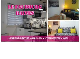 Le Faubourg-Raines - Chaleureux studio à 5mn de la gare，位于第戎1er Mai Tramway Station附近的酒店
