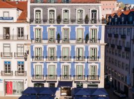 Blue Liberdade Hotel，位于里斯本无花果树广场附近的酒店