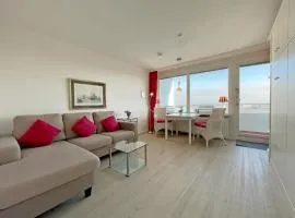 Haus Metropol App 145 direkt am Strand 2 mit Balkon Cityblick