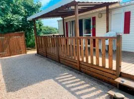 Agréable mobile-home sans vis-à-vis, 3 chambres