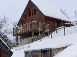 Chalet montagnard Perce Neige avec terrasse plein sud-5 personnes
