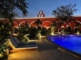Hacienda María Elena Yucatán，位于Ticul的酒店