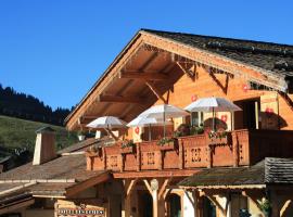 Chalet-Hôtel & Spa Les Cimes，位于大博尔南的酒店
