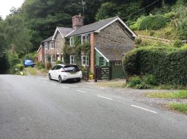 200 year old Gardener's cottage, Mid Wales，位于拉尼德洛伊斯的酒店