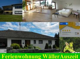 Ferienwohnung WällerAuszeit，位于Bach福克斯考特山附近的酒店