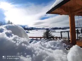 Góralski domek z bali SAŁAS