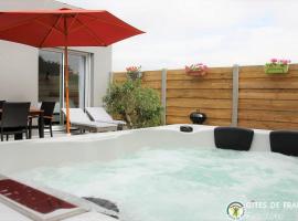 Villa le Nid Des Dunes & Spa 2 gîtes écologiques，位于桑泰克的酒店