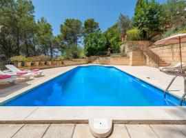 NEW! Villa CAN PERE VELL for 10 people with pool and panoramic views，位于埃斯卡普德拉的酒店