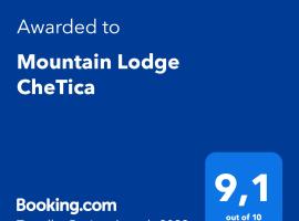 Mountain Lodge CheTica，位于San Jerónimo布劳利奥卡里约国家公园附近的酒店