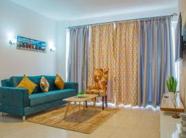 Imagine by Benaa , ELEGANT 1BR IN KILIMANI STRONG WIFI With pool，位于内罗毕的酒店