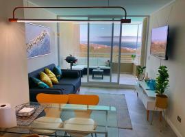 Espectacular departamento con vista a Laguna y Mar Permitimos Mascotas，位于拉斯克鲁塞斯的酒店