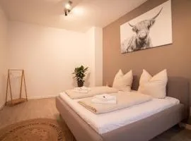 Exklusive Wohnung mit Kingsize-Bett I 75qm I am See I Netflix I gratis Kaffee & Teeangebot