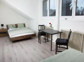 RUSTICO INN - SIMPLE ROOMS -- OLMA Messen & Autobahn 1 Min, HSG 6 Min, Spital 7min, günstige Parkplätze