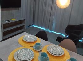 Maracaipe condomínio novo, apartamento 103，位于嘎林海斯港马拉凯普海滩附近的酒店