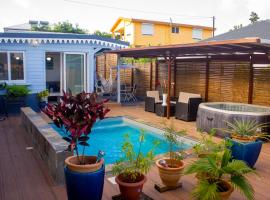 Les Bougainvilliers Tropicaux，位于Sans Pareil的酒店