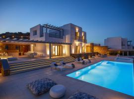 Soleila Mykonos Villa，位于卡拉法蒂斯的酒店