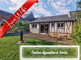 The stopover in Bonneuil，位于Bonneuil-les-Eaux的宠物友好酒店