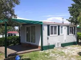 Mobile Homes in Camp Kovacine, Cres, with long pebble beach