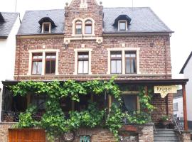 Weingut Pension Hammes-Krüger，位于埃伦茨-波尔特斯多夫的住宿加早餐旅馆