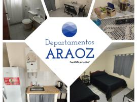 Departamentos Araoz，位于马丁米格尔格梅斯国际机场 - SLA附近的酒店