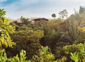 La Casita del Bosque，位于圣玛尔塔的木屋