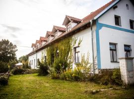 Penzion Mníšek，位于Stříbřec的酒店