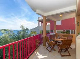 Cozy Apartment In Blato With House Sea View