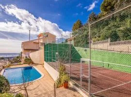 Awesome Home In Santa Susanna With House Sea View