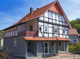 Modern holiday home in Hessen with private terrace，位于Trubenhausen的度假屋