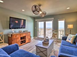 Beachfront Port Aransas Condo with Ocean Views!，位于阿兰瑟斯港的Spa酒店